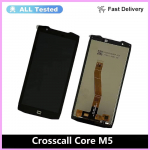 LCD-ekraani ja digiteerija t&auml;ielik koostisosa Crosscall Core M5 jaoks