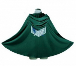 Attack on Titan Luure&uuml;ksuse keep Suurus S Cosplay kost&uuml;&uuml;m, (160 cm), roheline