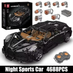 Blocs de Construction - BAZARLAND30 - Voiture de Sport - 4688 pi&egrave;ces - T&eacute;l&eacute;commande - Mod&egrave;le 1:8 must
