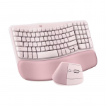 Logitech Wave Combo juhtmevaba ergonoomiline klaviatuuri ja hiire komplekt