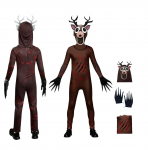 M&uuml;rgivaba &Otilde;udusm&auml;ng 99 &Ouml;&ouml;d Metsas Laste Cosplay Tunked Peakatted Meestele ja Naistele Kits Hirv &Ouml;&ouml;kull Kost&uuml;&uuml;m M&auml;nguasi S&uuml;nnip&auml;evakingitus 140cm