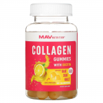 MAV Nutrition, Kollageenikummikommid biotiiniga, Maitsev sidrunimaitse, 60 kummikommi