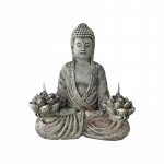 1 tk Lootos  Buddha kujud LED-valgustitega, Valgustage oma tagahoovi, terrassi, muru v&otilde;i verandal. See on ideaalne kingitus