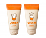 Yuskin K&auml;tekreem 80g x 2 Miffy Maiused ja Frostbite Kreem, (40g tuubid), Disain, Niisutav, L&otilde;henenud, Huulepragudega, (M&auml;&auml;ratud kvaasiravimiks)