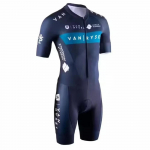 VANRYSEL Meeste triatlonisuit Drive Tri Aero Speedsuit Spordiratas Jooks Ujumine Maailma Jumpsuit Skinsuit Rihmaratas R&otilde;ivad S