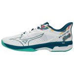 Mizuno Wave Exceed Tour 5 Abrasion Resistant Abrasion Resistant Low top Training Shoes Unisex White Blue 61GA227030 39