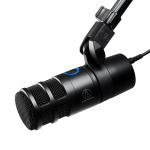 AT2040USB D&uuml;naamiline M&uuml;ra K&otilde;rvaklappidega USB Mikrofon M&auml;ngimiseks ja M&auml;ngu H&auml;&auml;leks Live Kommenteerimiseks PS5 Audio-Technica Mikrofon, &Uuml;hesuunaline, must