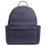 Tory Burch Klassikaline Double T Logo &Uuml;hev&auml;rviline T&otilde;mblukuga Sulgemine Nailonist Seljakott Naiste seljakott Tumesinine 88368-405 Basic Set (Bag+Dust Bag)