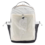The North Face 17L Klassikaline logo T&otilde;mblukuga seljakott Unisex seljakott Liiv-beež NF0A52TB-JN5 Dune White gray