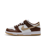 Nike Dunk Low GS Cacao Wow Metallic Gold HM3725-171 36.5