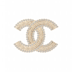 Chanel Klassikaline Double C Logo S&otilde;lg Naiste aksessuaarid Kuldne AB9719-B09590-NK602 Gold,F