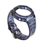 DW 6900 korpus + rihm Casio G-Shock DW-6900 jaoks L&auml;bipaistev TPU Vaik Silikoon Bezel Rihm Mehed Naised Spordikella Tarvikud meeste DW-6900 safiirsinine v&auml;rv