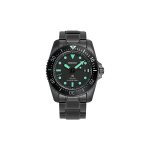 SEIKO PROSPEX P&auml;ikesetoitega mehhanism Roostevabast terasest rihm Meeste k&auml;ekellad Must sihverplaat SNE587P1