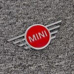 BMW kuum 2025 ABS Auto Esikatte Tagaluugi Embleem M&auml;rk Kleebis BMW Mini Cooper F55 F56 F57 Asenduslogo Auto Tarvikud 11.6cm X 5.2cm