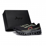 On Cloudmonster Slip Resistant Slip Resistant Low top Running Shoes Men's Black Green Red 61.99025(Team80-S-BOX) 40.5