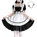 ANONIE Neiu Cosplay Komplekt Armas Valge Luksus Suurus 2XL Kost&uuml;&uuml;m, Algajad, Kost&uuml;&uuml;m, + Must, Komplekt,