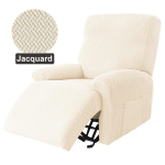 Diivanikate tugitoolile Ralax Kate Jacquard toolikatted Veniv Spandex diivanikatted libisemiskindlad tugitoolikatted 4 tk/komplekt 1 Seater