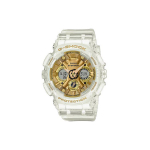 Casio G-Shock Kuldne L&auml;bipaistev J&auml;&auml; Tugev 200M Veekindel Kvartsliikumine Vaikrihmaga Kell Naiste kellad GMA-S120SG-7APR Gold Dial
