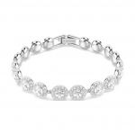 Swarovski Una Ingellik &Uuml;hev&auml;rviline Ere Imitatsioonkristallidega Inkrusteeritud Roodiumiga Pinnatud K&auml;ev&otilde;ru Naiste k&auml;ev&otilde;ru Valge 5682279 Box (Random Color)