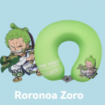 1 tk ametlikult litsentseeritud One Piece kaelapadi - Luffy, Zoro, Chopper stiilid | Pehme ja toetav rahulikuks uneks