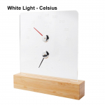 2-in-1 siseruumide puidust termoh&uuml;gromeeter Termomeeter H&uuml;gromeeter Aurusauna Sauna ruumi tarvikud