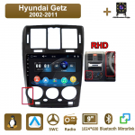 Icreative Auto Raadio Multimeedia MP5 M&auml;ngija Peaseade Stereo BT Hyundai Getzile 2002-2011 RHD must