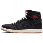 Air Jordan 1 High OG Flight Club Meeste Tossud Must Valge Kumm-Keskmine Pruun II9811-001 42.5