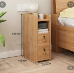 Tammepuidust lukustatav &ouml;&ouml;kapp, Kompaktne kitsas &ouml;&ouml;kapp, Moodne minimalistlik hoiustaja, Kitsa vahega magamistoam&ouml;&ouml;bel
