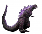 TAMASHII NATIONS Godzilla Neljas Vorm &Auml;rganud Graafiline 180mm PVC V&auml;rvitud Tegevuskuju S.H.MonsterArts (2016. aasta) Ver.  Shin Godzilla - Film Plus-