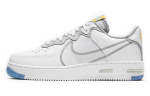 Nike Air Force 1 React 'Smoke Grey Gold' CT1020-100 35.5