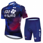 2025 FDJ Team Suvine Jalgrattar&otilde;ivastus Meestele Uus Maanteeratta R&otilde;ivastus V&otilde;idus&otilde;idur&otilde;ivad Hingav Jalgrattas&auml;rgi Komplekt Ropa Ciclismo Maillot Asian size-S