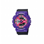 Casio G-Shock YOUTH seeria moodne multifunktsionaalne veekindel p&otilde;rutuskindel antimagnetiline kell kvartskellamehhanismiga vaikrihm Jaapani ja GA-110NC-6A lilla
