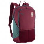 Puma Teamgoal Portugali rahvuskoondis Suure mahutavusega V&auml;rviplokkide hoiustuskangas Seljakott Unisex Seljakott S&uuml;gavpunane Smaragdroheline 09246211 Dark Red & Emerald