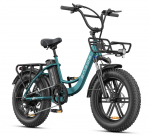ENGWE L20 Boost Elektrijalgratas | 75Nm Boost 48V13Ah 126km PAS 250W Mootor Linnas Rasvarehviga Astmega L&auml;bi E-jalgratas roheline