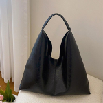 Suure Mahutavusega H&otilde;bedane Br&auml;ndi Hobo Kott Naistele Luksuslik Disainer PU Nahast Kolmnurkne Rahakott Trendikas Vabaaja Ostukott K&auml;ekott 42x11x27cm must