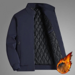 Talvine meeste vabaaja Parka paks soe villane mantel Kvaliteetne 8XL L tumesinine v&auml;rv