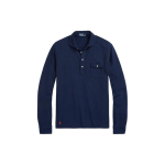 Polo Ralph Lauren &Uuml;hev&auml;rviline logoga tikitud taskuga lahtine pikkade varrukatega polos&auml;rk Meeste peals&auml;rgid Meresinine MNPOKNI16823376-410 XXL black