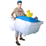 Halloweeni t&auml;ispuhutav vannituba Cosplay Kost&uuml;&uuml;m Pidudeks ja Lavatarvikuks One Size blue
