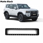 1 tk Toyota Land Cruiser 250 Prado LC250 2024 2025 jaoks Auto iluv&otilde;re katte viimistlusdekoratsioon ABS-iluv&otilde;re dekoratsiooniraami tarvikud matt must v&auml;rv