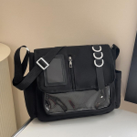 Y2K L&auml;bipaistev Crossbody kott Veekindel Jaapani JK Ita kott Kerge DIY N&auml;ituseplaat Harajuku Koolikotid