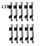 Trepi k&uuml;lgtoetusklamber 10 tk Hanger Tugev 18 gabariidist Reguleeritav Teki metall&uuml;hendus 2x12 jaoks 10 pcs