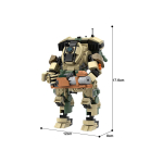 Gobricks BT-7274 Vanguard-klassi Titan Tellised M&auml;ng Titanfall 2 FS-1041 Titan Ehitusplokid NORTHSTAR Titan Tellised M&auml;nguasi Laste Kingitus black