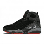 Jordan 8 Retro Black Cement 305381-022 44 must/punane