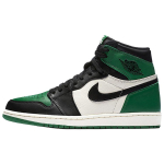 Air Jordan 1 Retro High Og Pine Green 555088-302 42.5 must/valge