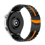 Kvaliteetsed Ehtsad Titaanist K&auml;ev&otilde;rud Huawei Watch GT5Pro GT4 46mm jaoks Universaalne 22mm Titaanterasest Rihmad Oranž Dropship KP22&22mm h&otilde;be