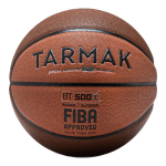 Decathlon BT500X Grip Match Korvpall punane must v&auml;rv