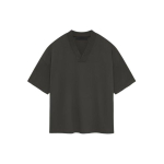 Fear of God Essentials V-kaelusega T-s&auml;rk Ink Meeste Topid Must 125SP244210F S