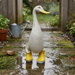 Pardi aiaornament Kingiidee Vaikkuju Kujutis Tekstuuriga Parempoolne Saabas Right Boot Duck