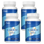 Pslalae - 1200 mg Kaltsium pluss D3-vitamiini kapslid - Luude tervis 120*4