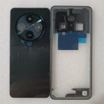 Redmi 14C telefoni korpus keskmine raam+aku tagakaas korpus paneel kate tagumine koos kaameraklaasi remontosadega must
